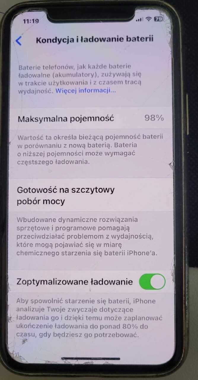 Iphone 11pro ,98% bateria