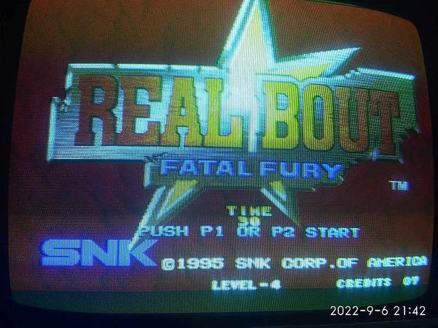FATAL FURY REAL BOUT SP / Neo Geo MVS / UNIKAT / Arcade Pinball Fliper