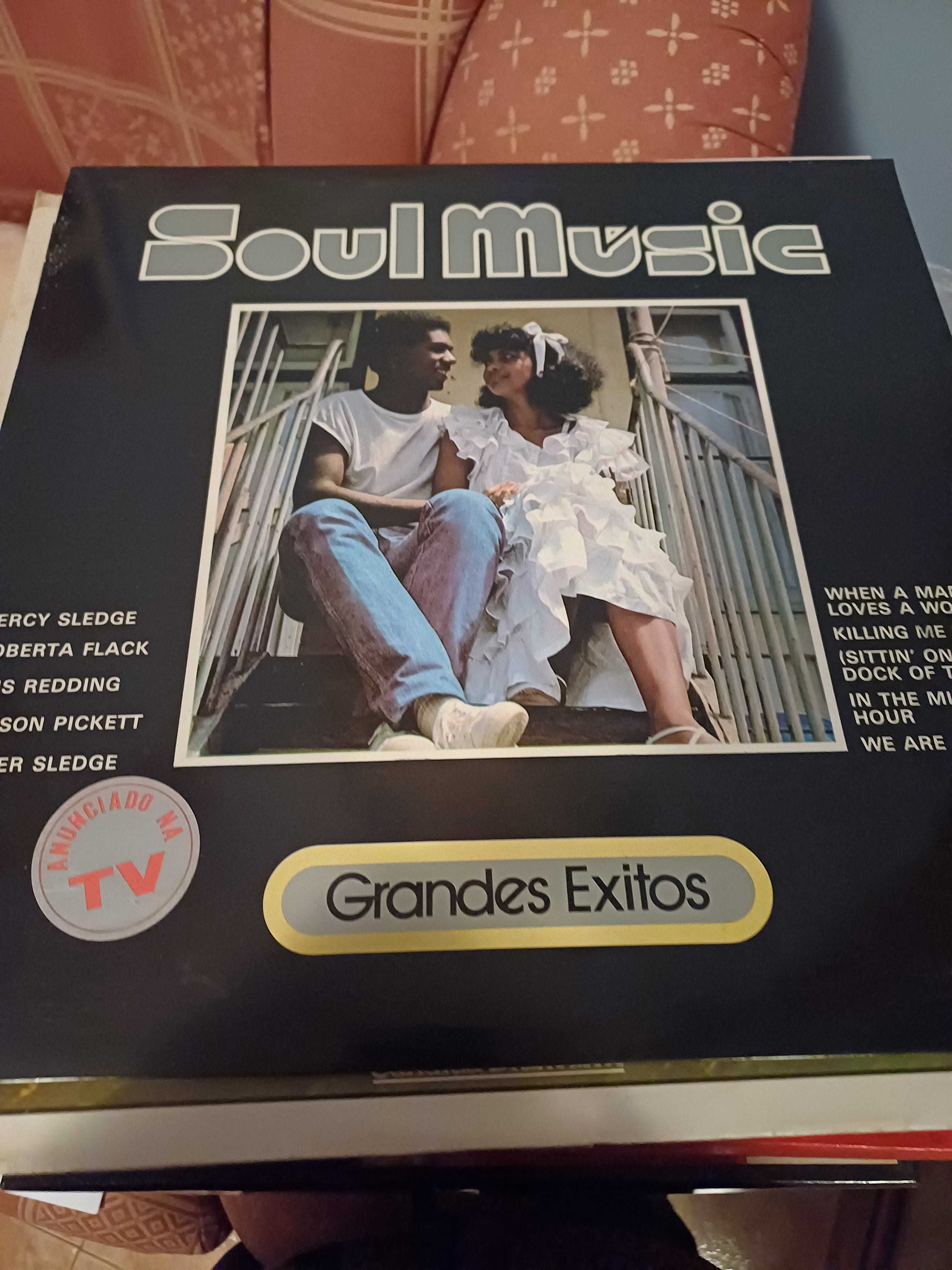 Vários discos de vinil