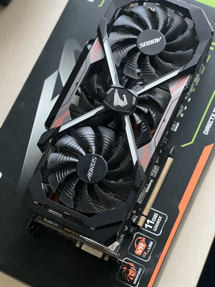 Відправленна по ОЛХ доставці! Aorus GeForce GTX 1080 Ti 11GB
