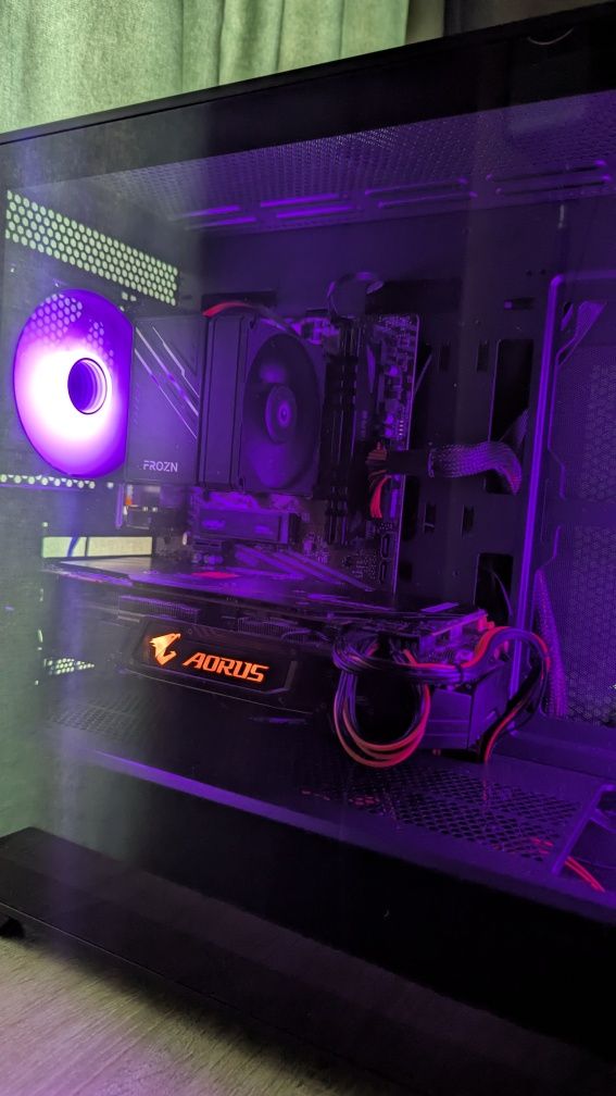 Ігровий комп'ютер Ryzen 5 5600. Nvidia 1080ti 11gb