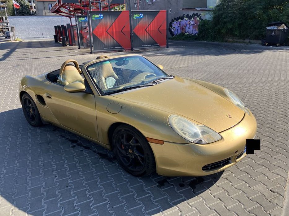 Porsche Boxster S Cabrio 3.2l Złoty / Gold