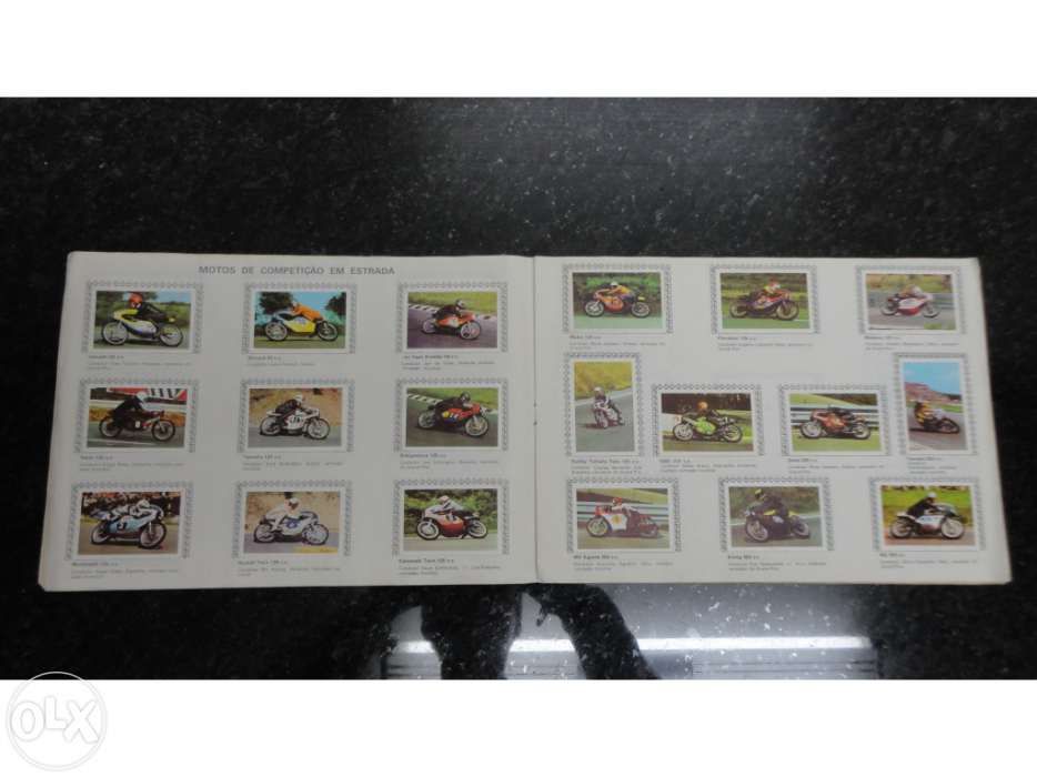 Caderneta de cromos Motorismo (COMPLETA)