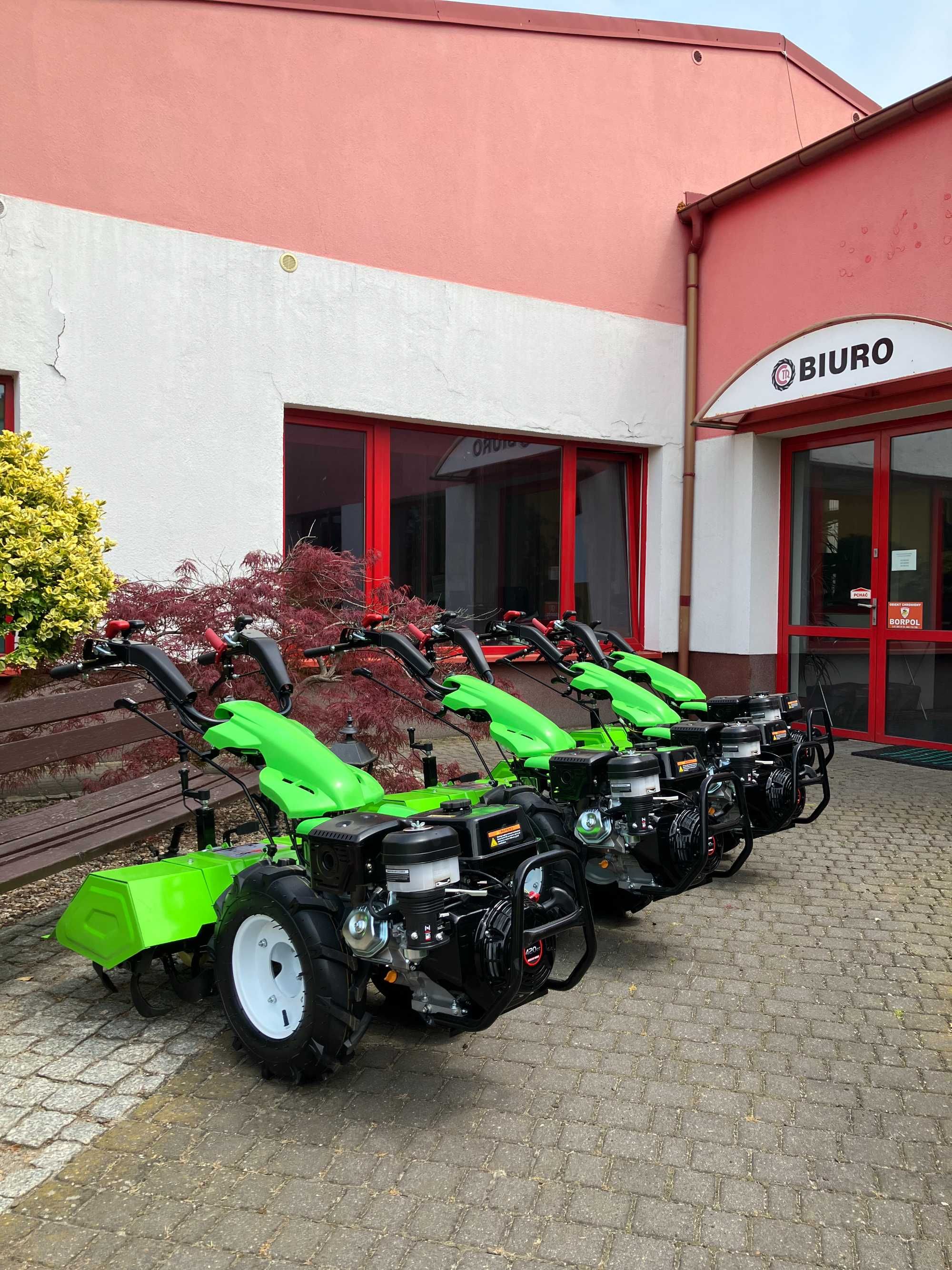 ciągnik jednoosiowy glebogryzarka FW