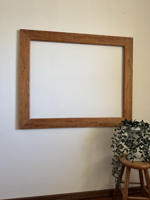 Grande moldura de madeira 112x92cm