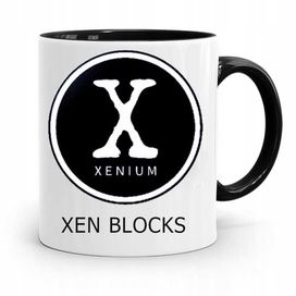 Kubek z nadrukiem- XENIUM -  XEN Crypto - kryptowaluty - Jack Levin