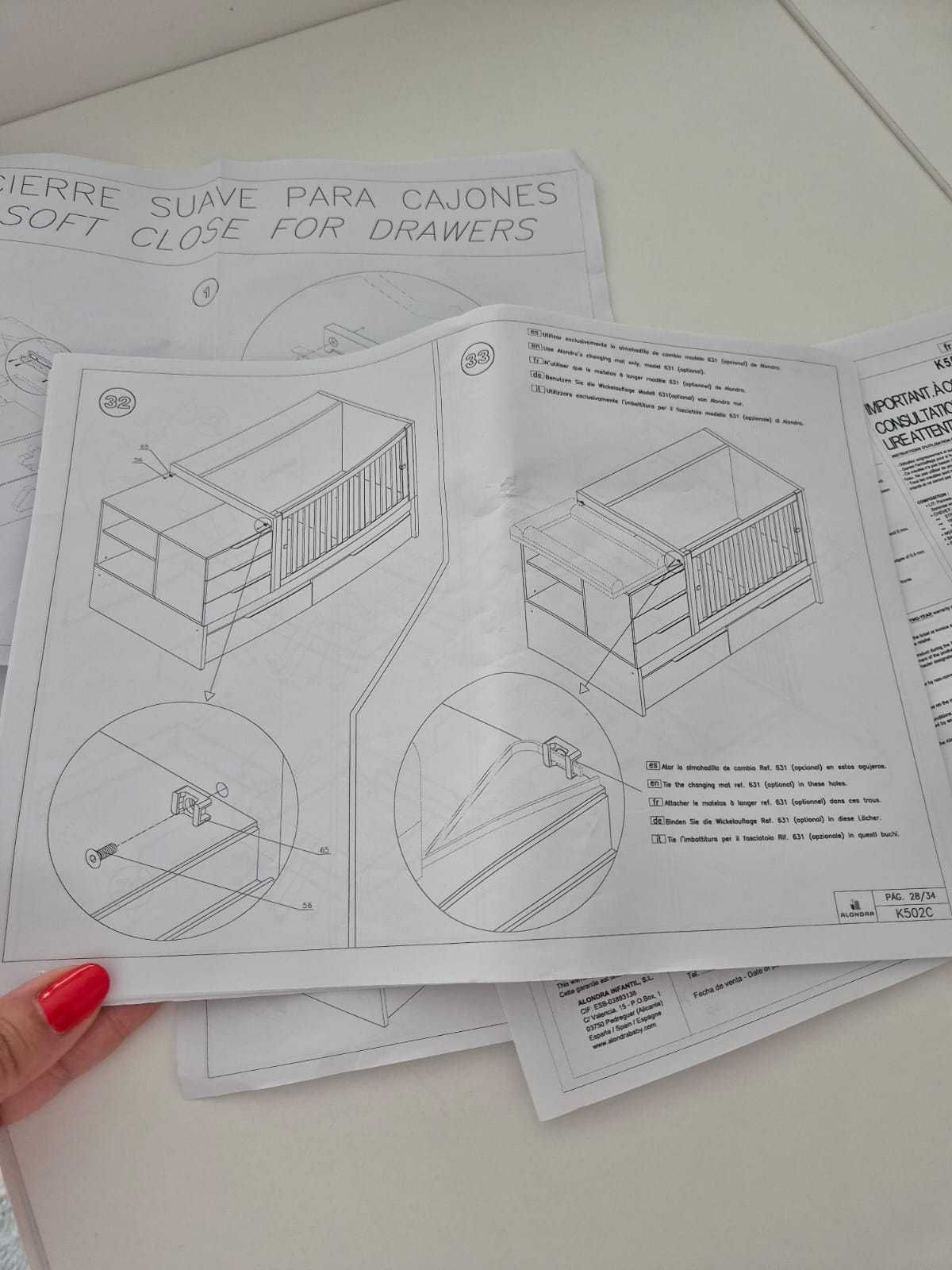 !! Baixa de preço!! Cama ideal para bebé