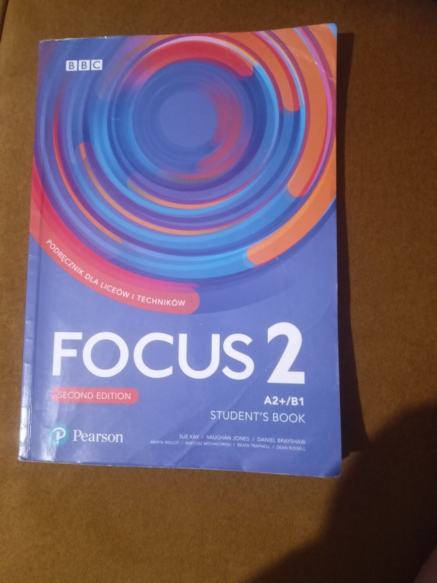 Książka Focus 2 język angielski pierwsza klasa szkoły średniej