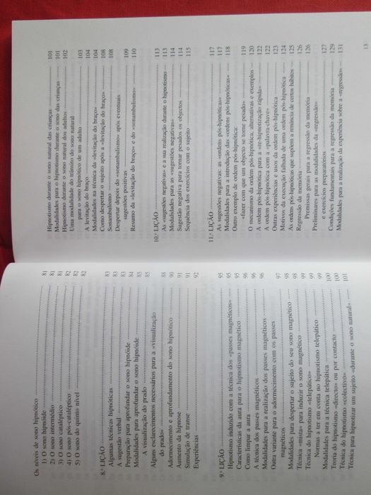 Curso de Hipnotismo em 13 Lições, de Oberto Airaudi