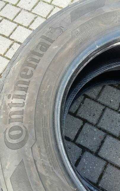 opony continetal conti hybry ls3 205/75r 17,5 prowadzące 2 sztuki