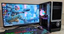 Игровой ПК бюджетный офисный для работы  учебы серфинга