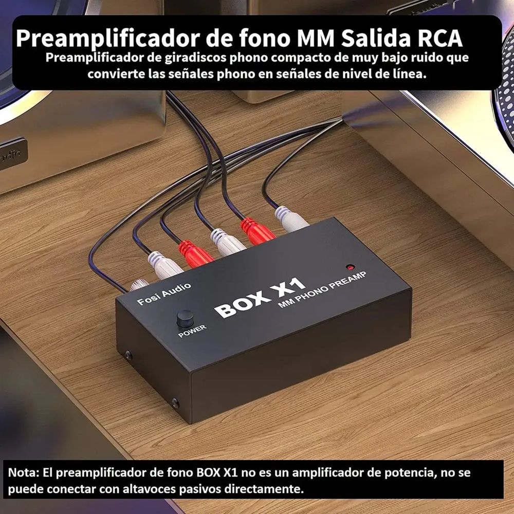 Міні-підсилювач стереозвуку Hi-Fi Fosi Audio Box X1