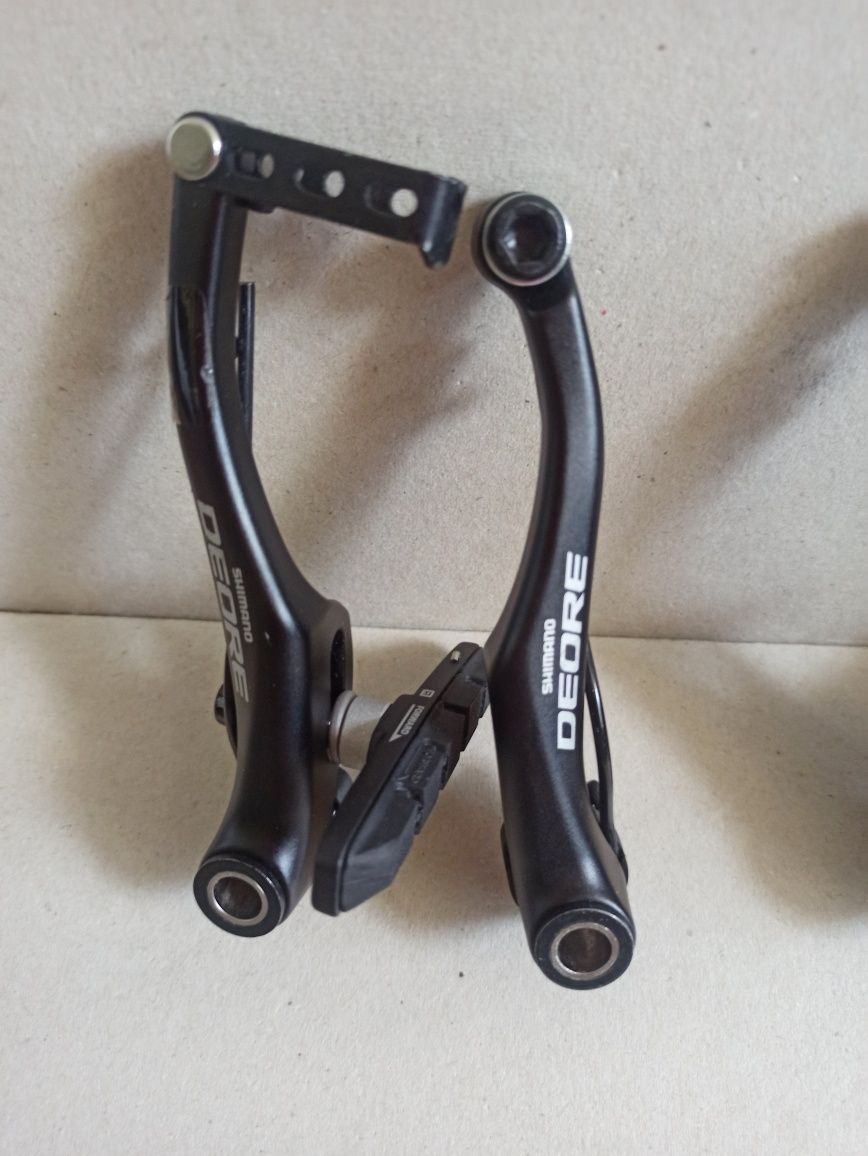 Zestaw hamulce Shimano Deore P+T V-breake br-t610