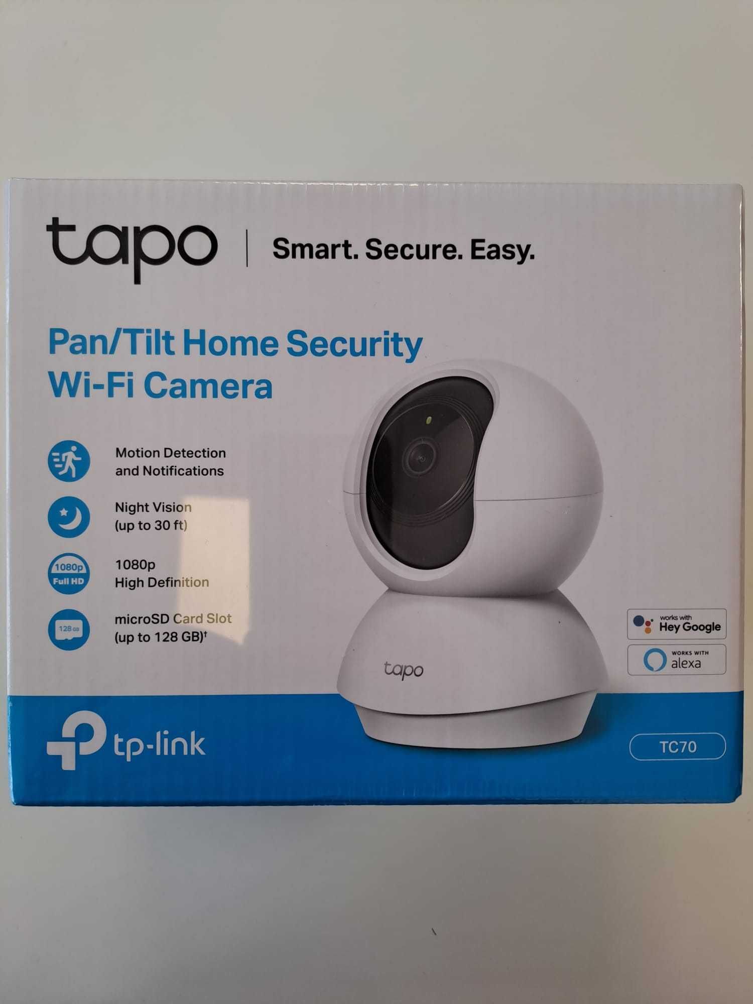 Câmara TP-Link Tapo TC70 Home Security Wi-Fi PAN/TILT