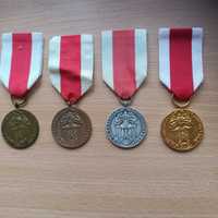 Medal Wojsko Polskie "Za zasługi dla obronności kraju" zestaw 4 sztuki