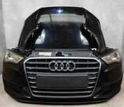 AUDI A3 8V5 SEDAN KOMPLETNY PRZÓD ZDERZAK LAMPY MASKA PAS XENON CZARNY