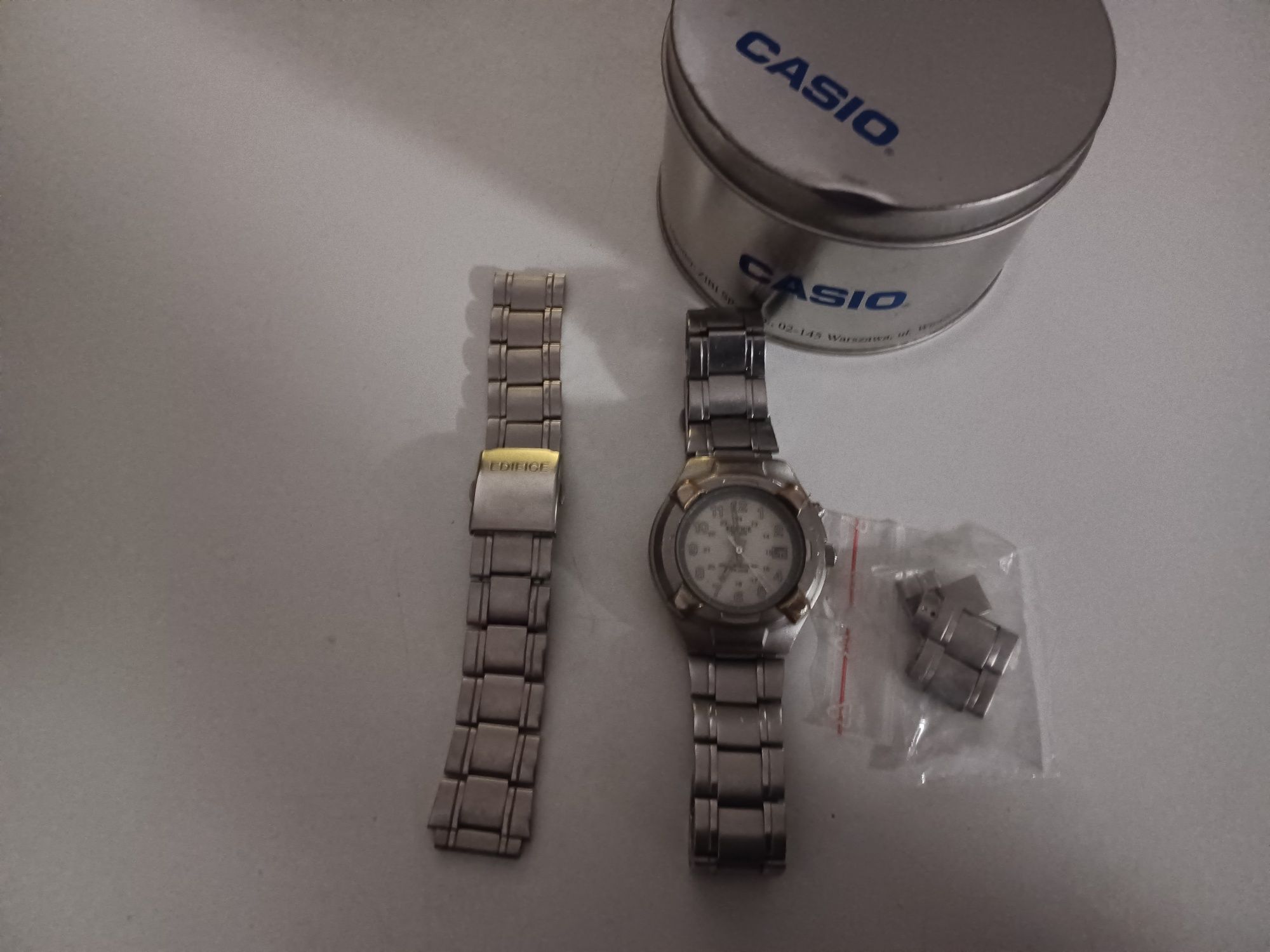 Komplet 2 zegarków: Casio, Fossil
