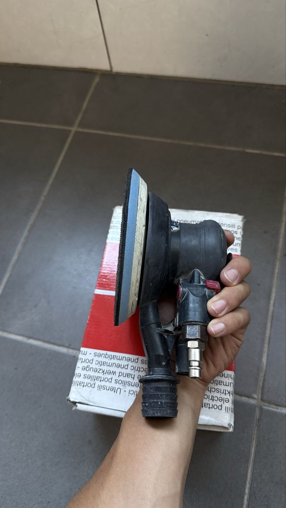 Lixadeira Pneumática Rupes RH356T – 5 mm / 150 mm