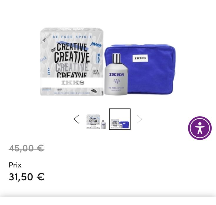 Туалетна вода IKKS Be Free Spirit, 100 мл