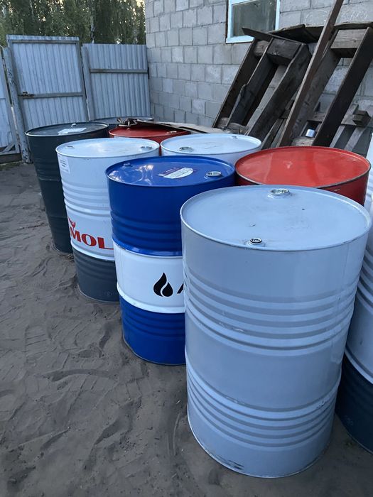 Бочки металеві 200 л