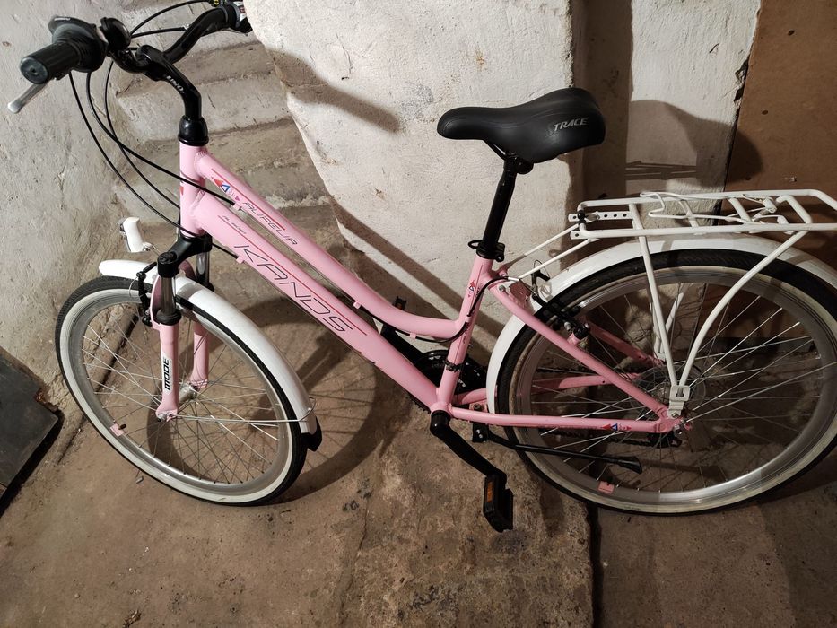 rower kands różowy dla dziewczynki