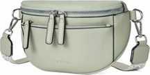 Saszetka Damska ze Sztucznej Skóry Torebka Crossbody Zielona