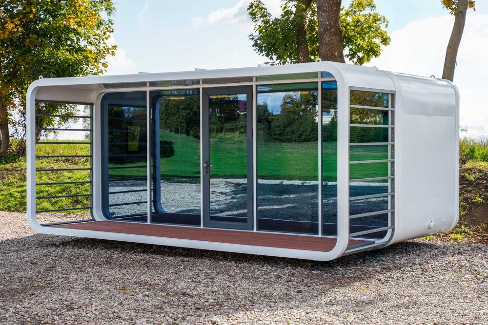 Domek mobilny, mieszkalny, letniskowy, modułowy.