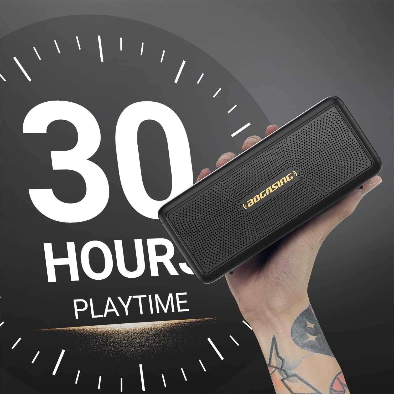 BOGASING M5 Głośnik Bluetooth 40 W