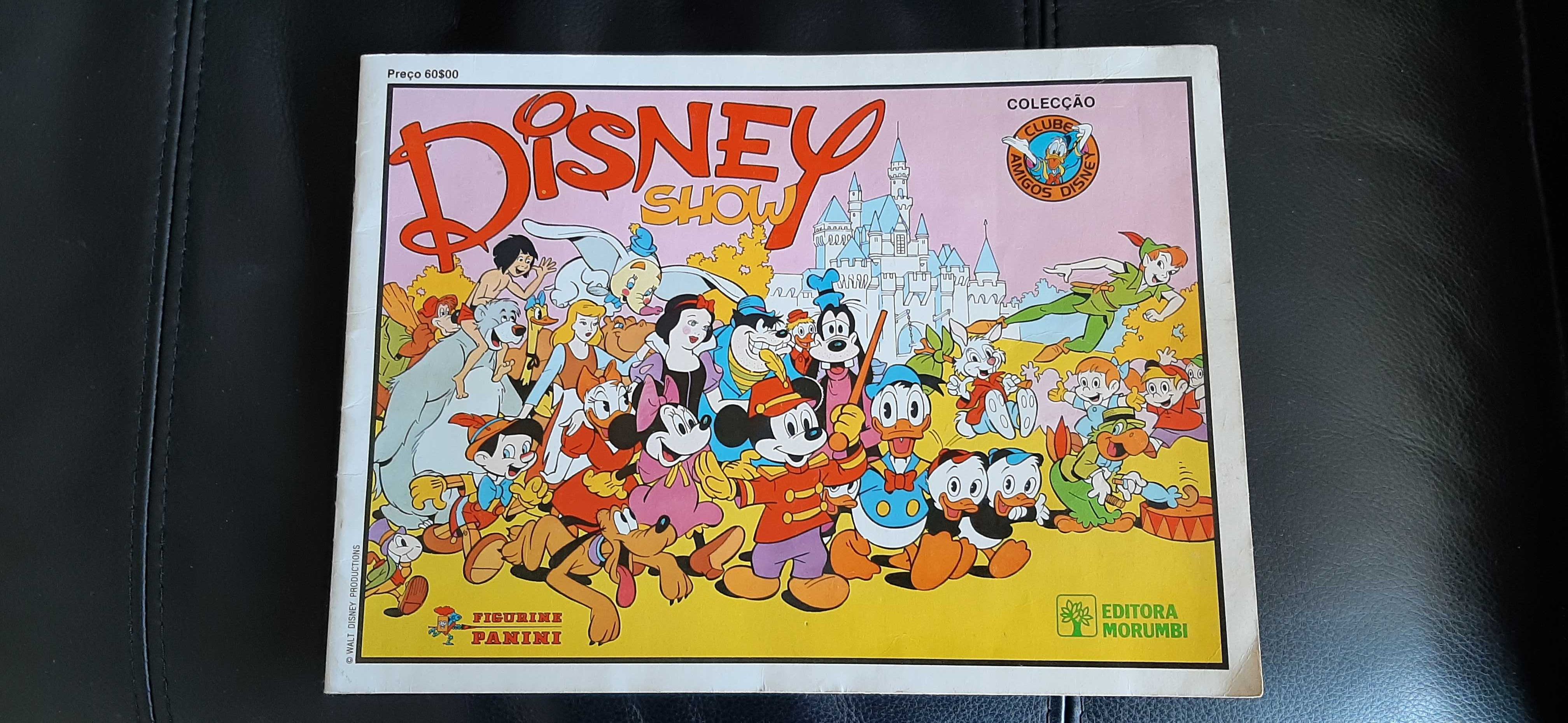 Caderneta Disney Show da Panini