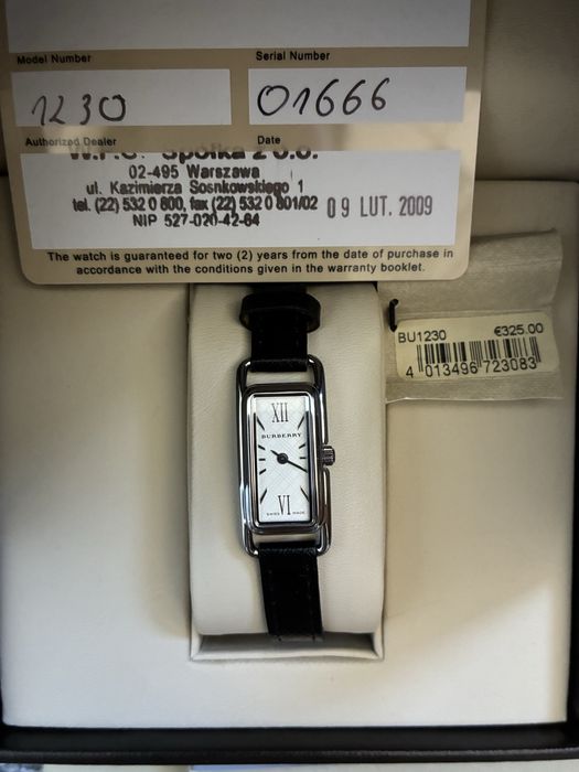 Zegarek Burberry BU1230 nowy