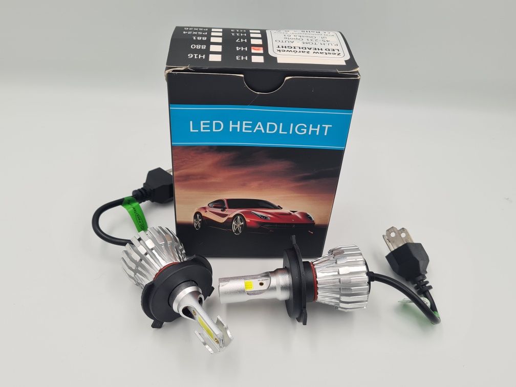 Żarówki H4 Led mocne Nowe