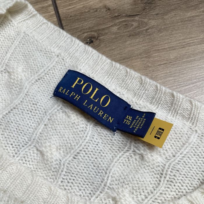 Светр Ralph Lauren. Базовий светр Polo ralph lauren крупної вязки