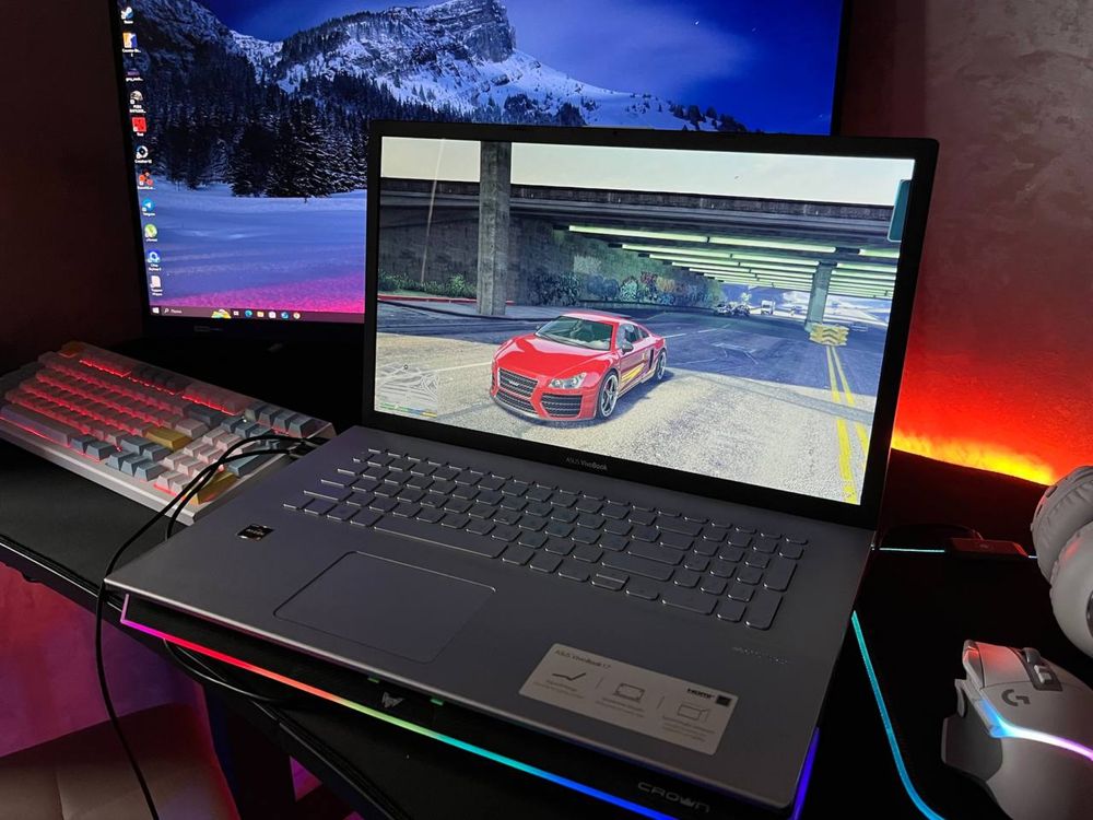 20 ОЗУ! Большой игровой ноутбук Asus vivobook ігровий ноутбук
