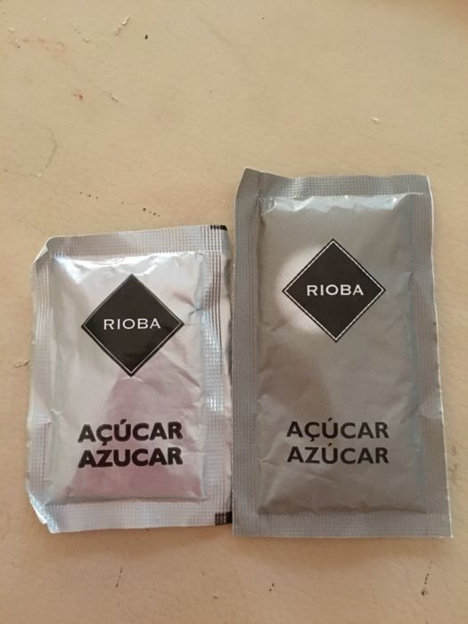 Pacotes de açúcar - Rioba