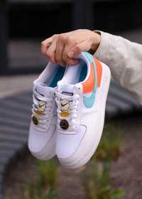 Кросівки/Кроссовки Nike Air Force 1 Low SE White/Orange