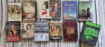Vários filmes, todos em DVD: