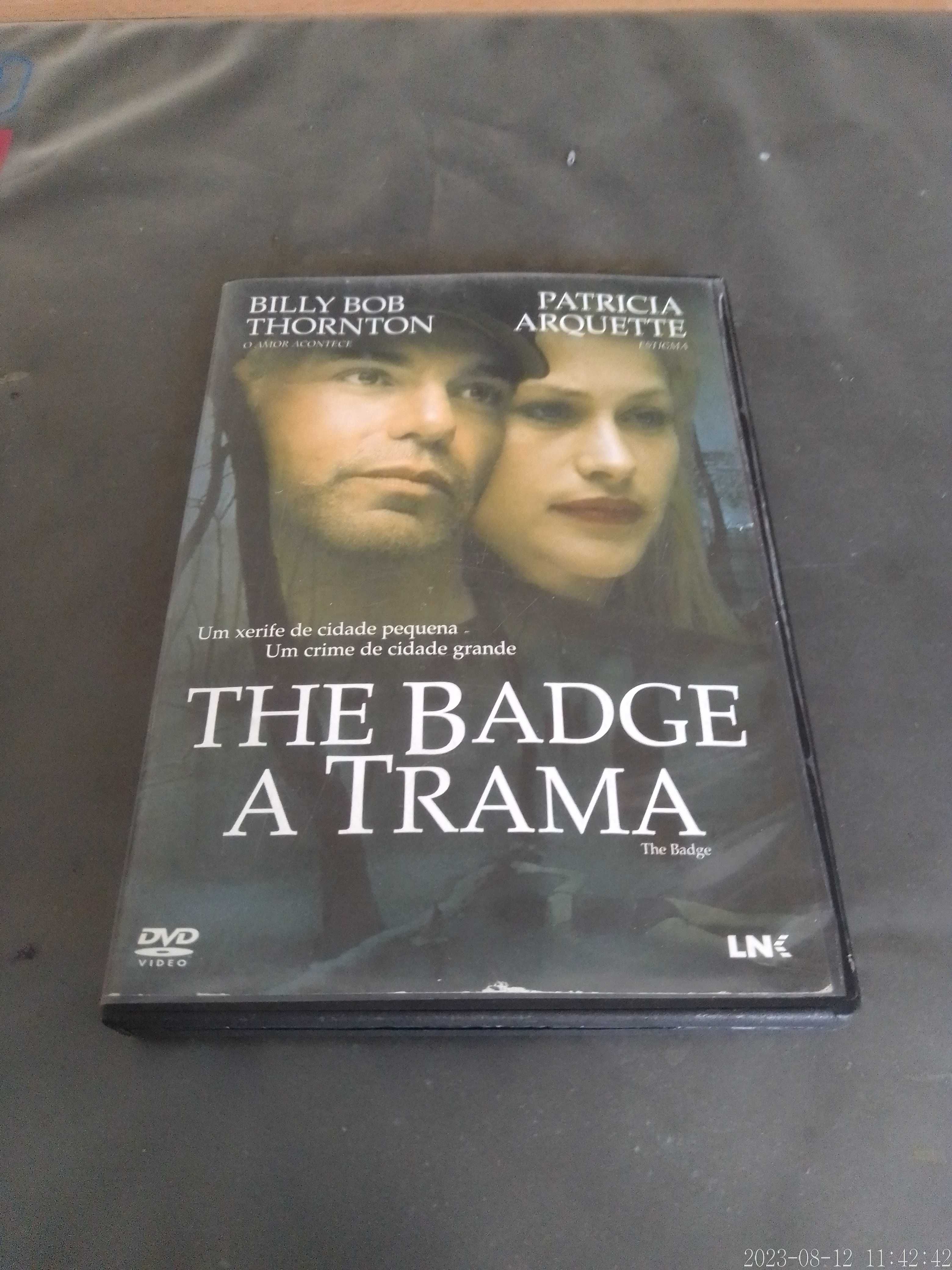 Dvd THE BADGE A Trama FILME Patricia Arquette Billy Bob Thornton LG.PT