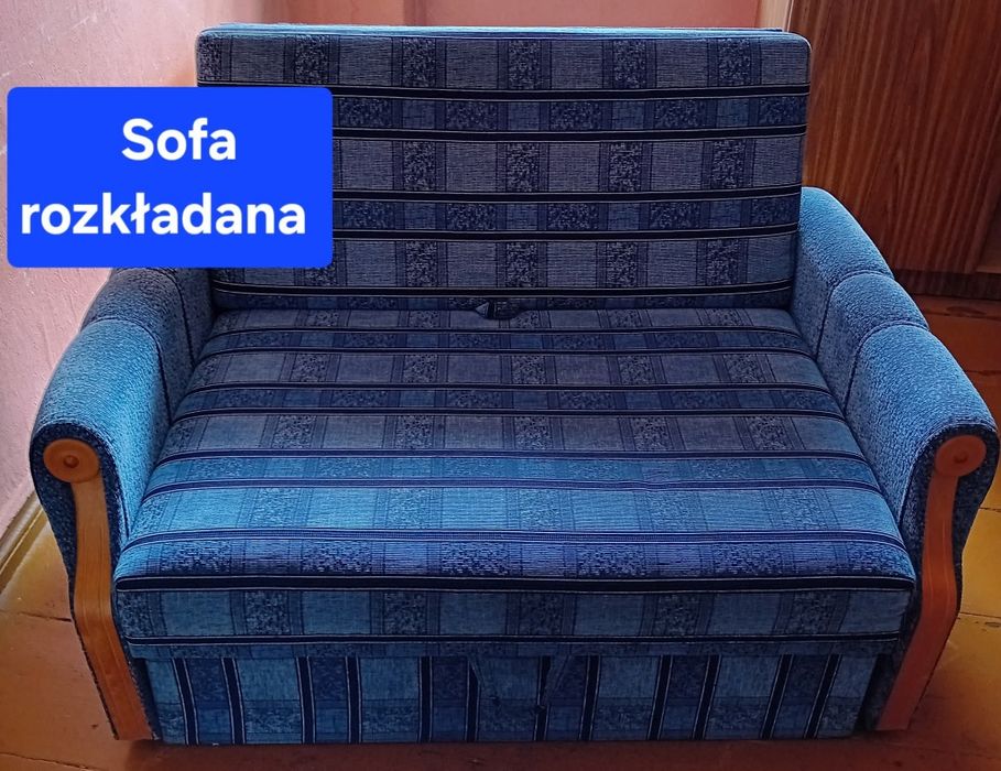 REZERWACJA Sofa rozkładana ze skrzynią na pościel