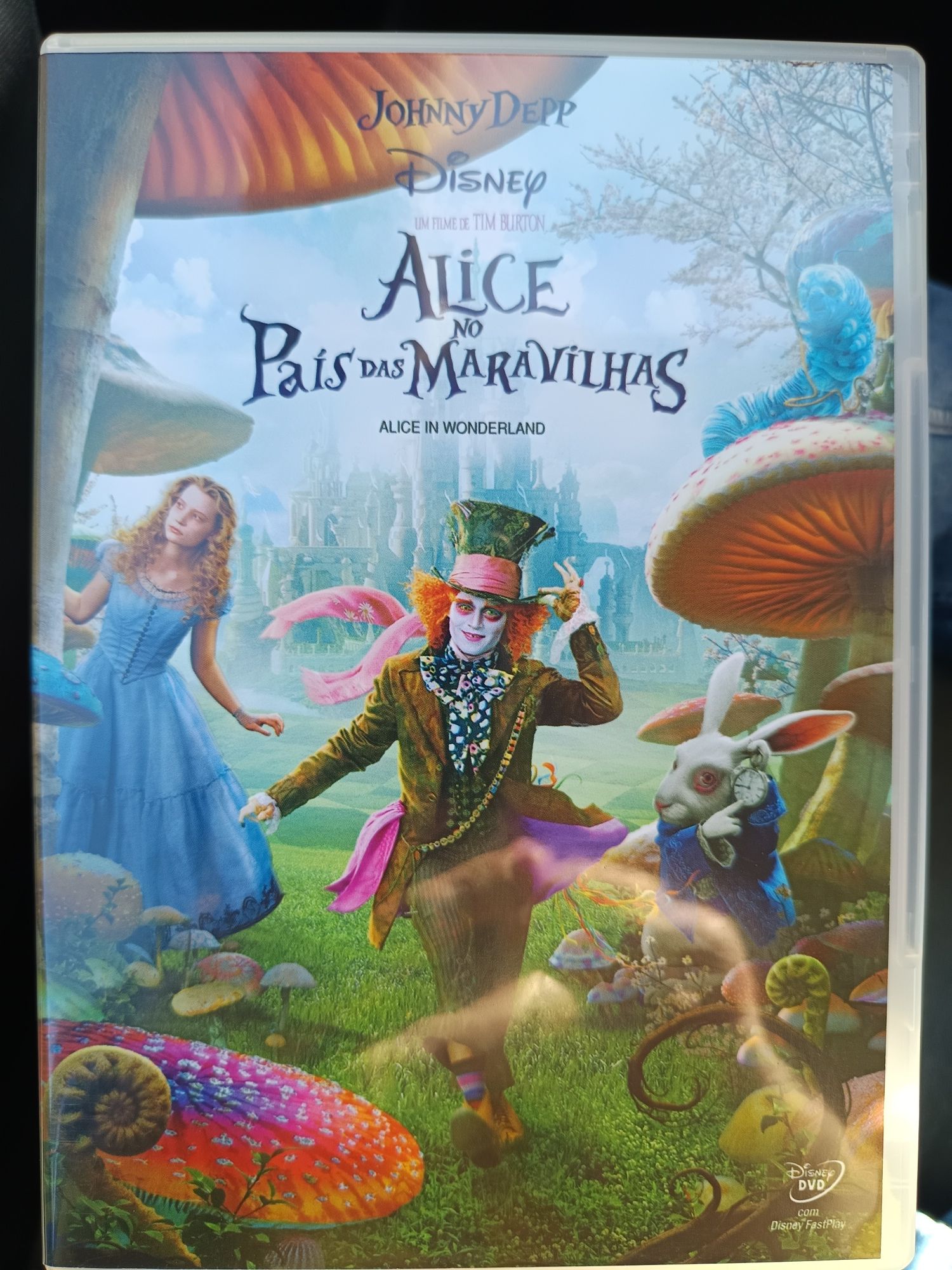 DVD Alice no país das maravilhas