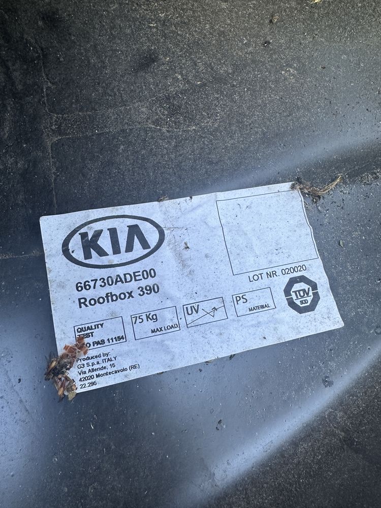 Box / bagażnik dachowy KIA