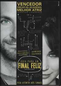 Dvd Guia Para Um Final Feliz - comédia - Robert DeNiro/ Bradley Cooper