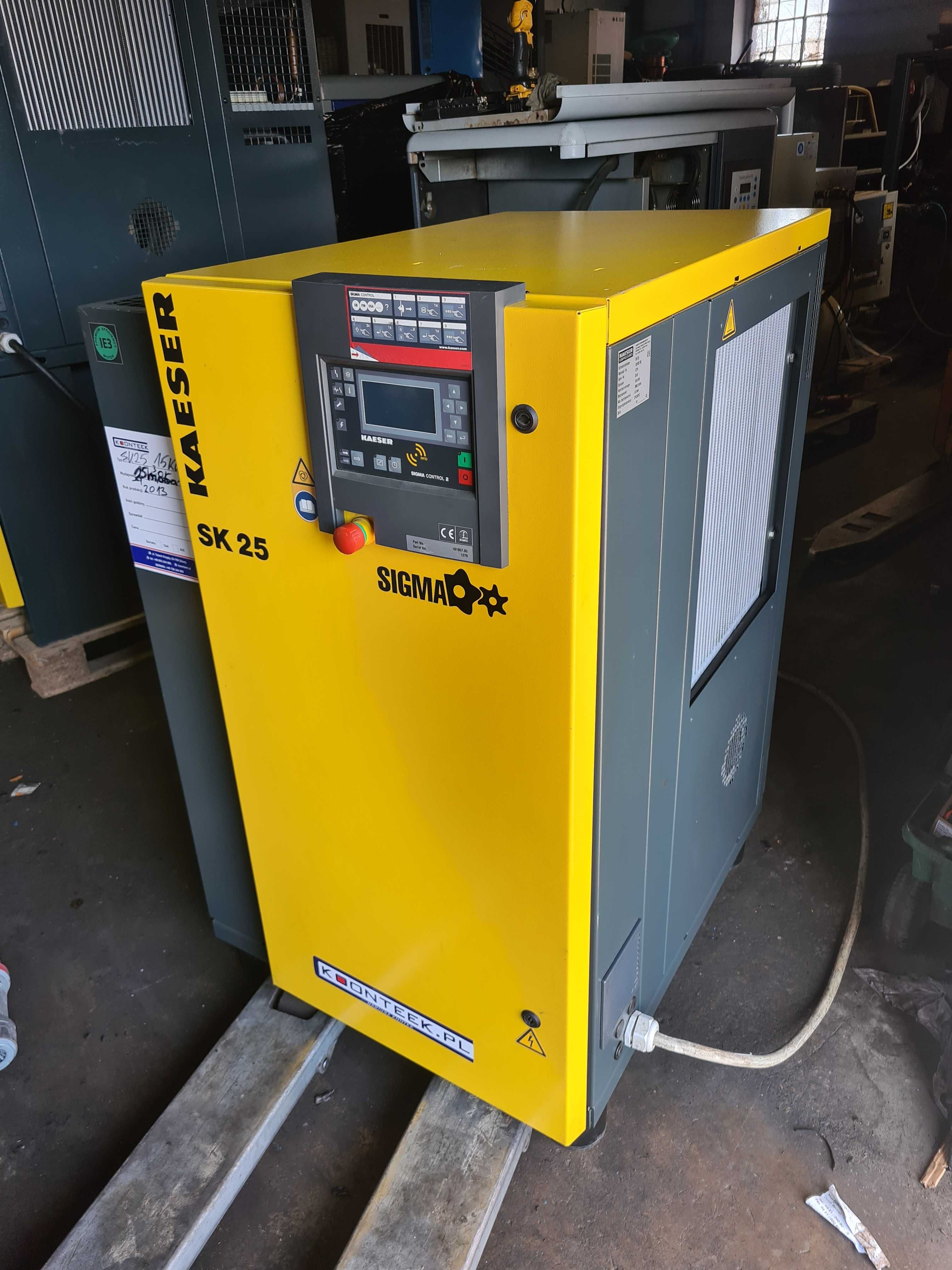 Kompresor śrubowy KAESER SK 25 15 kw