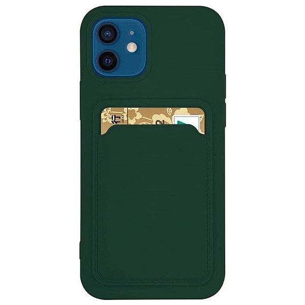 Card Case silikonowe etui portfel z kieszonką na kartę dokumenty do Xi