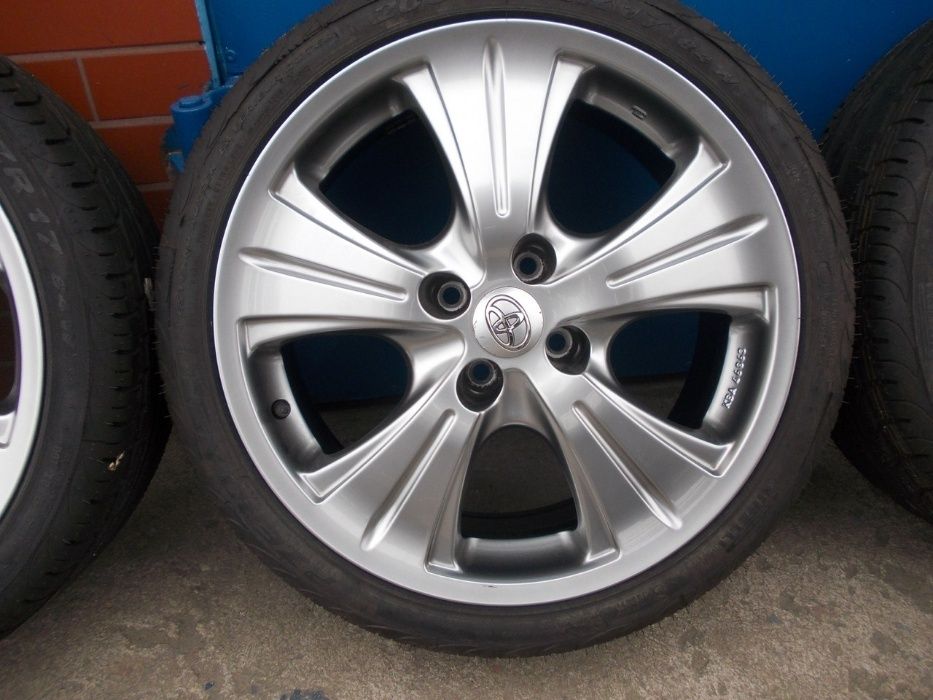 koła 17'' toyota yaris , kia , hyundai i 10 4 x100 , nowe , et40