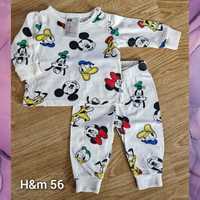 Okazja! H&m 56 Piżamka Miki Disney bawełna