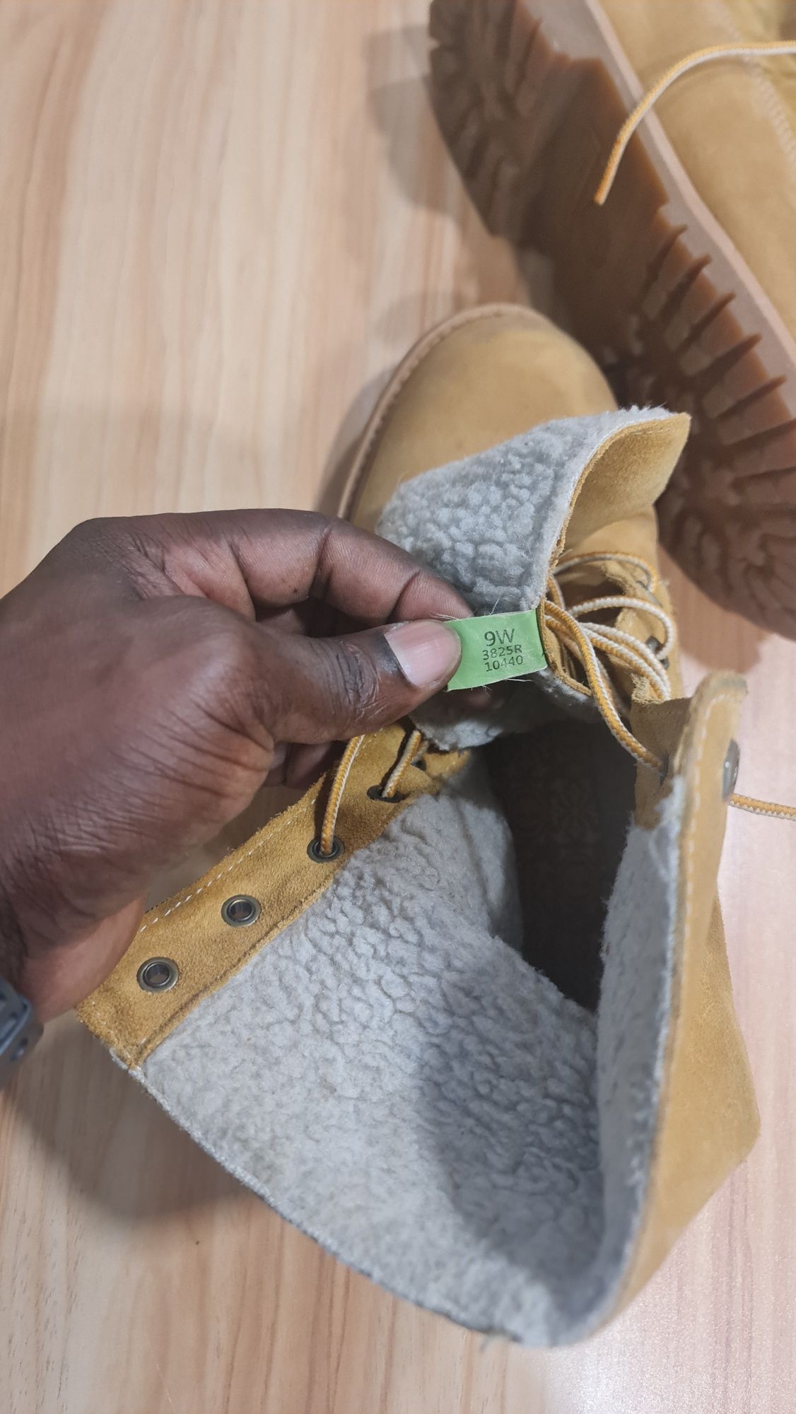 Timberland como novo n° 42