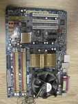 Материнская плата Gigabyte GA-P35-S3 Процессор Intell ОЗУ 4GB