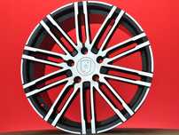 Czarne felgi R21 5x130 Porsche Cayenne 1 2 Audi Q7 4M I Vw Touareg