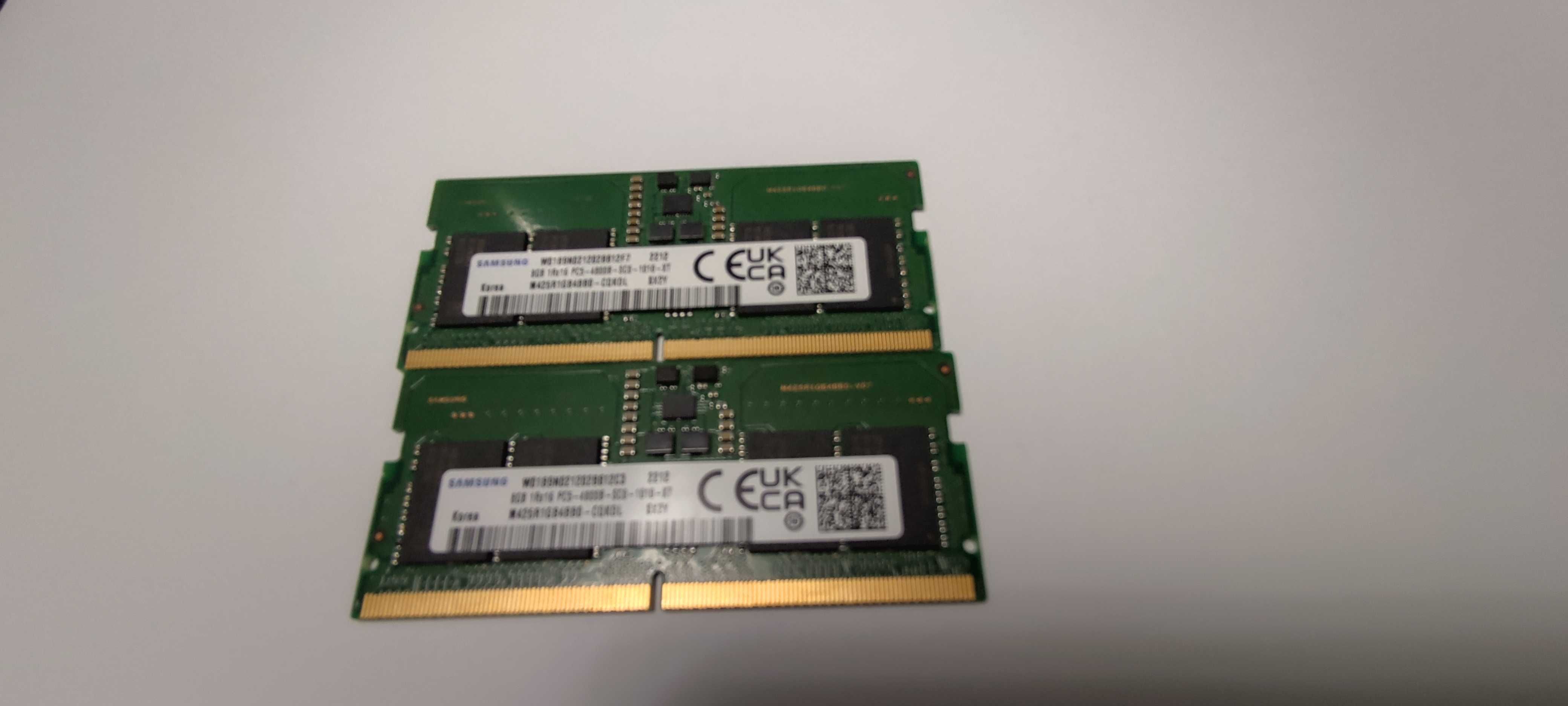 SAMSUNG DDR5 4800 Оперативна пам'ять ноутбука (2 по 8 GB) ціна за пару
