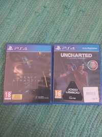 Jogos Ps4 Death Stranding, Uncharted Lost Legacy, Gran Turismo Sport